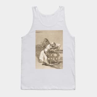 Be Quick, They Are Waking Up by Francisco Goya Tank Top